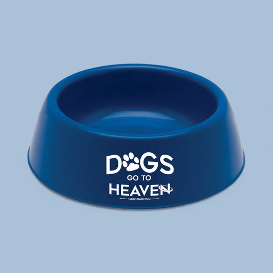 Dogs Go To Heaven Dog Bowl