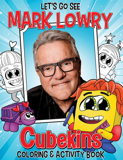 Cubekins | Let's Go See Mark Lowry Coloring Book