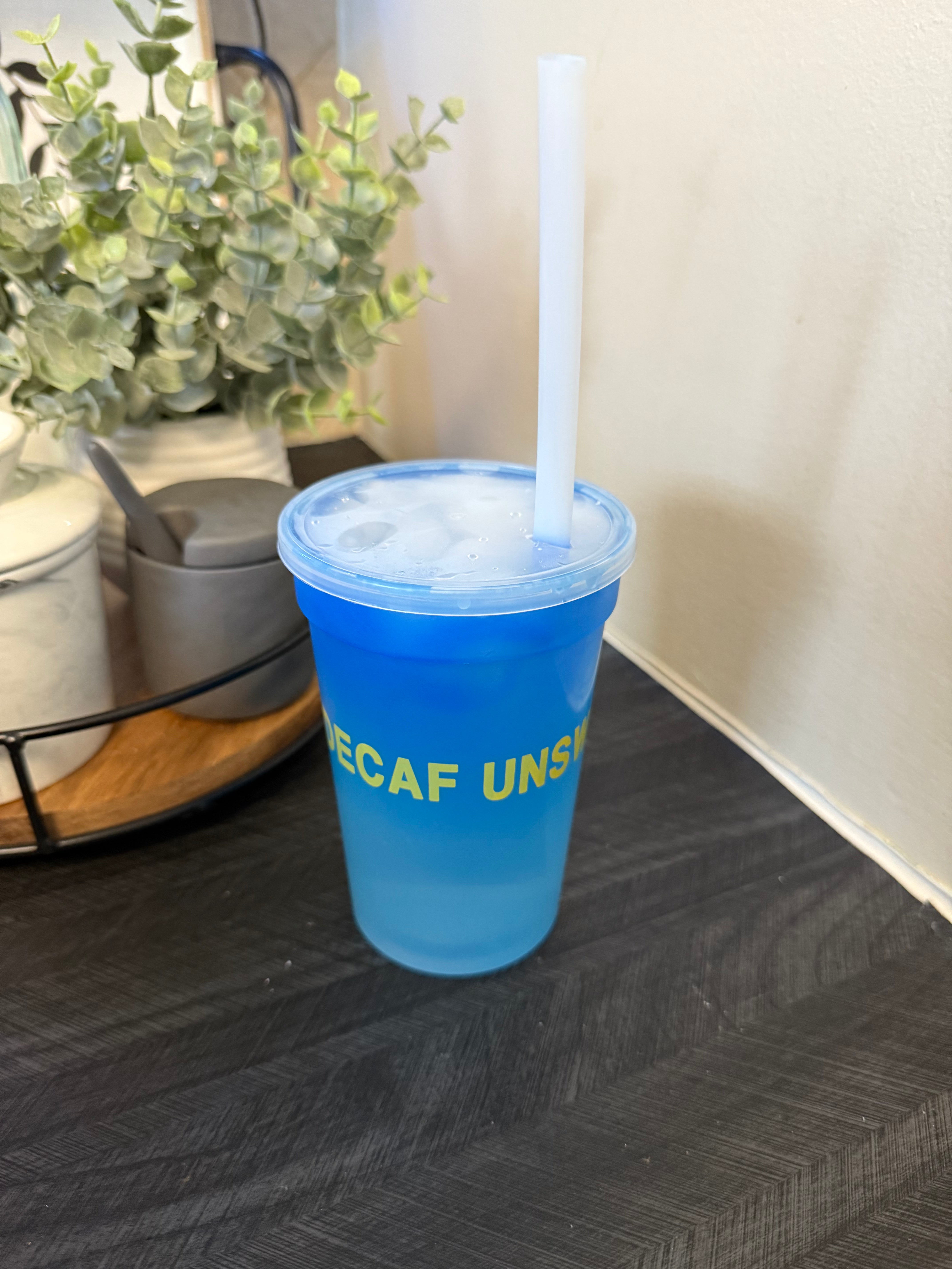 Decaf Unsweet Tea Color Changing Cup – MarkLowry.com
