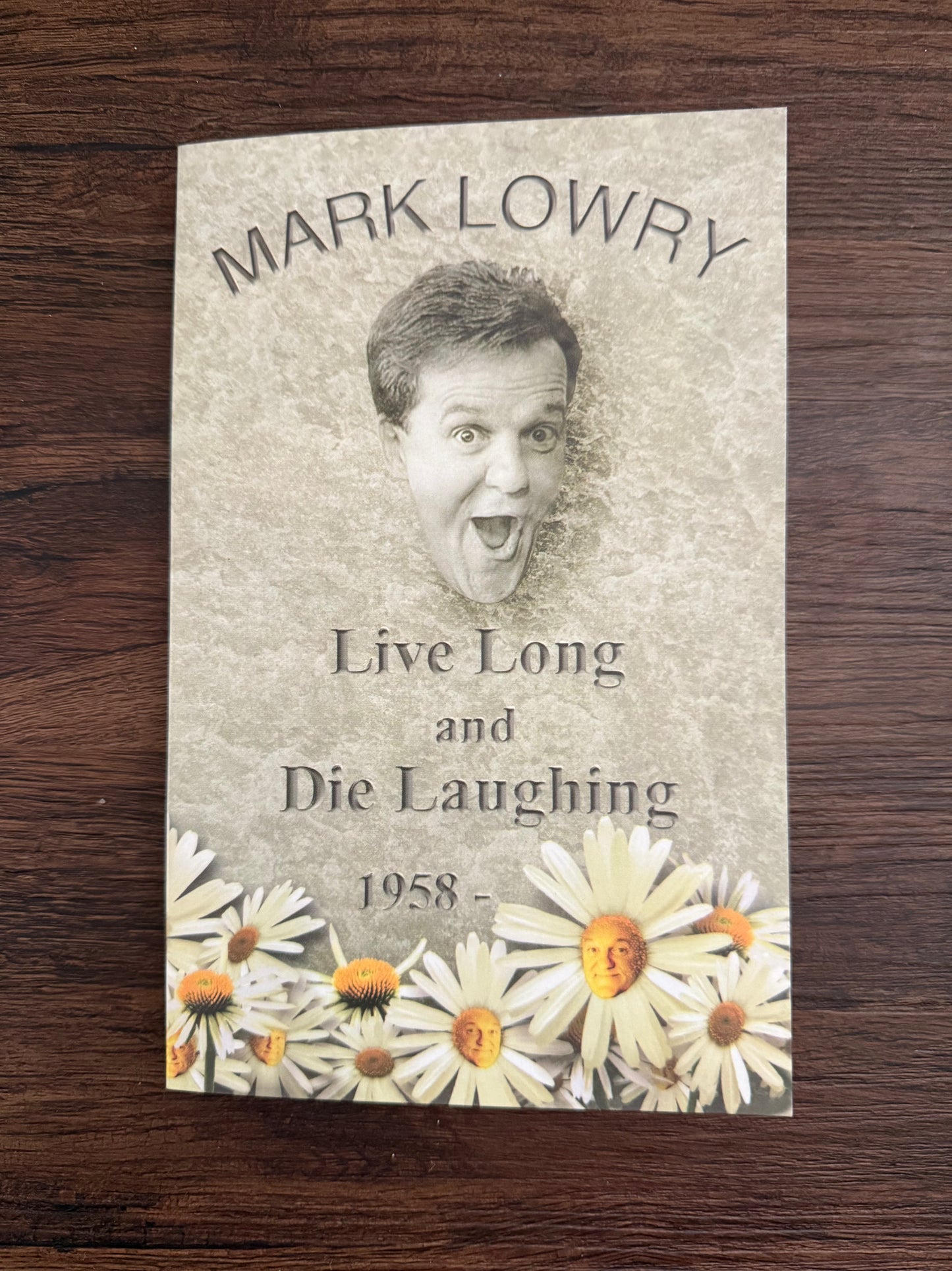 Live Long & Die Laughing Book | Mark Lowry