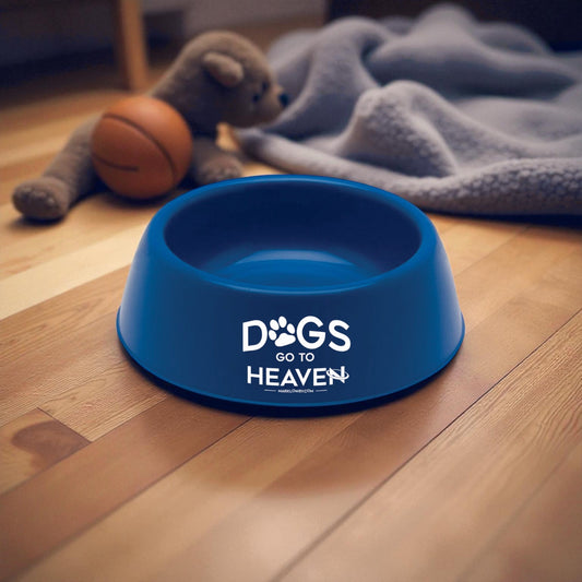 Dogs Go To Heaven Dog Bowl