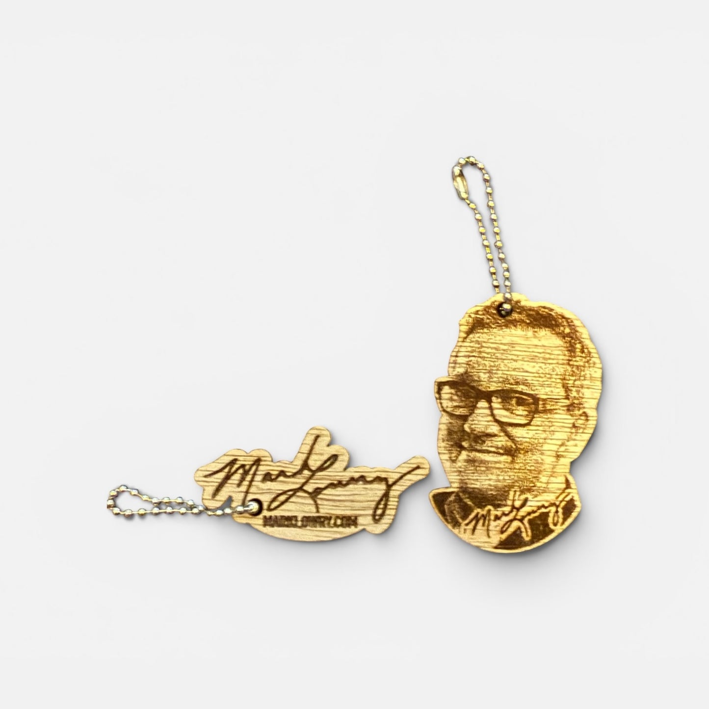 Mark Lowry Wooden Keychains