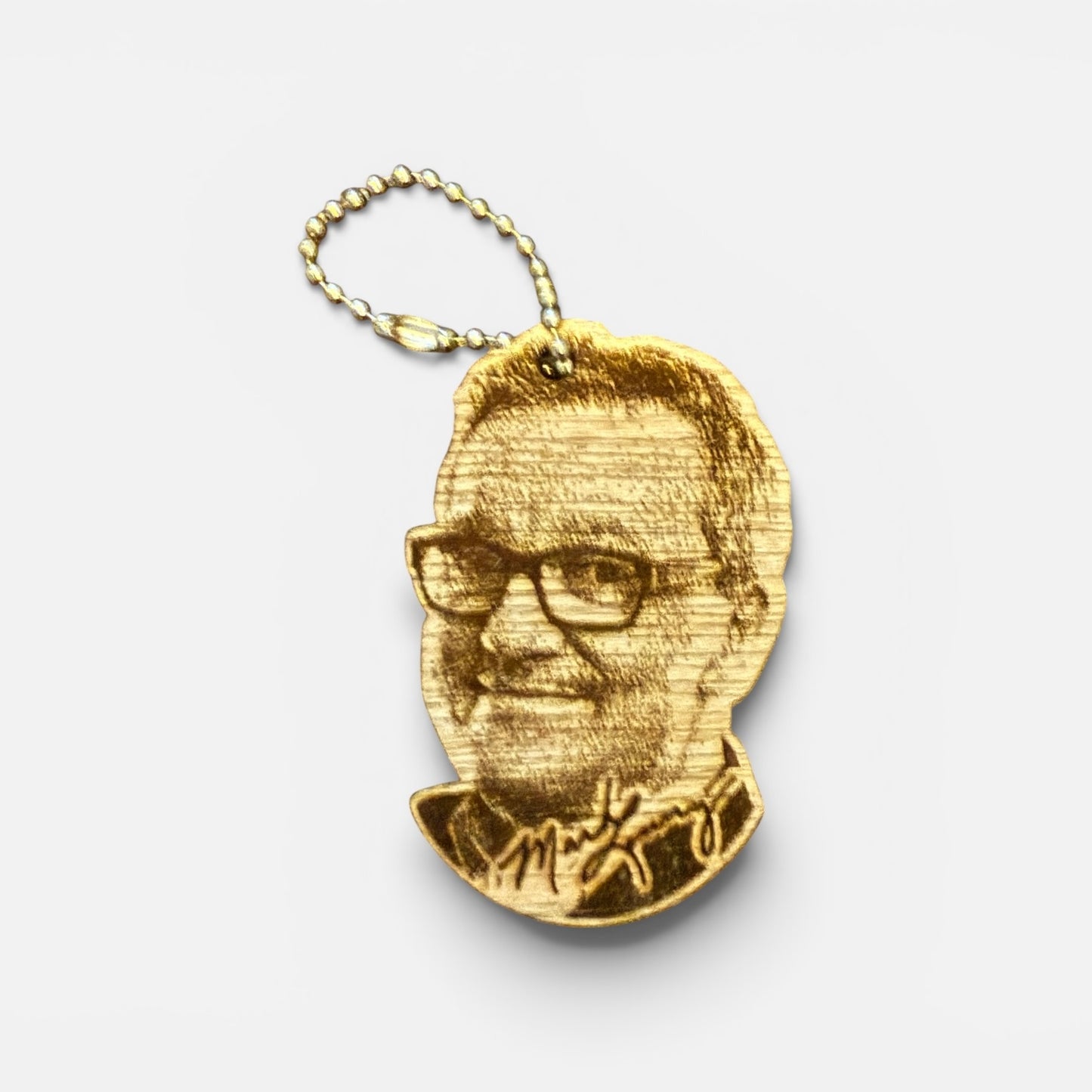 Mark Lowry Wooden Keychains